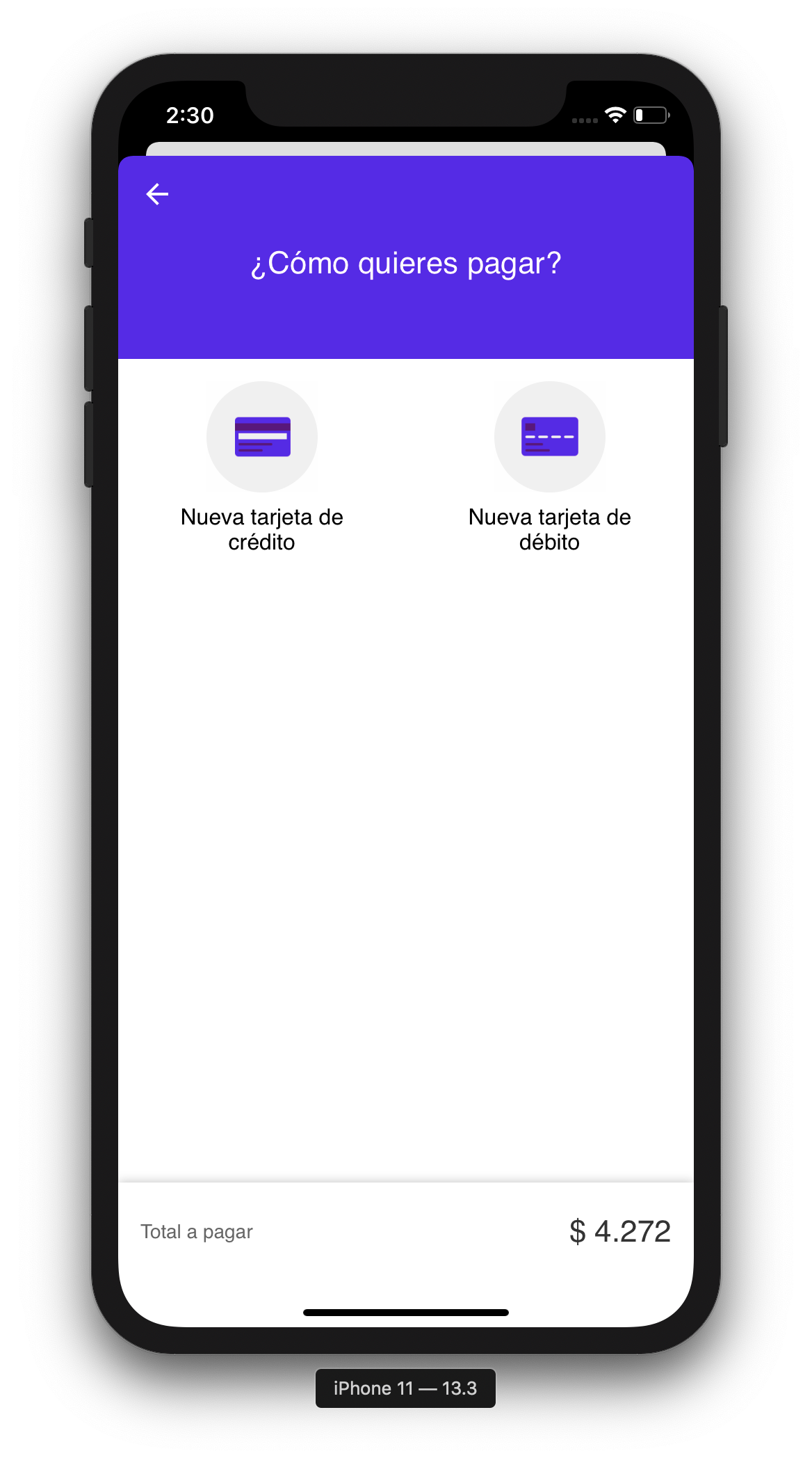 MercadoPago for React Native (Android & iOS)