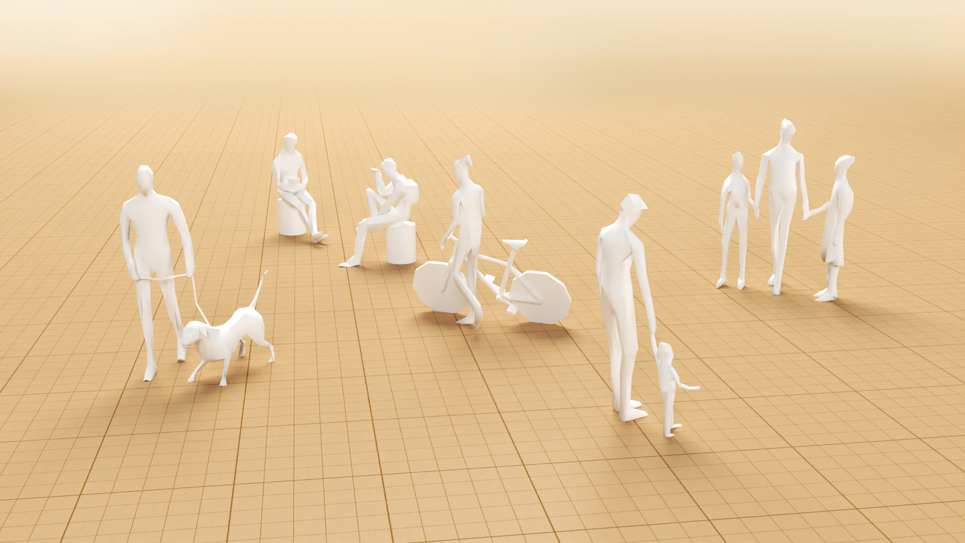 sketchup app to make 3d human figure