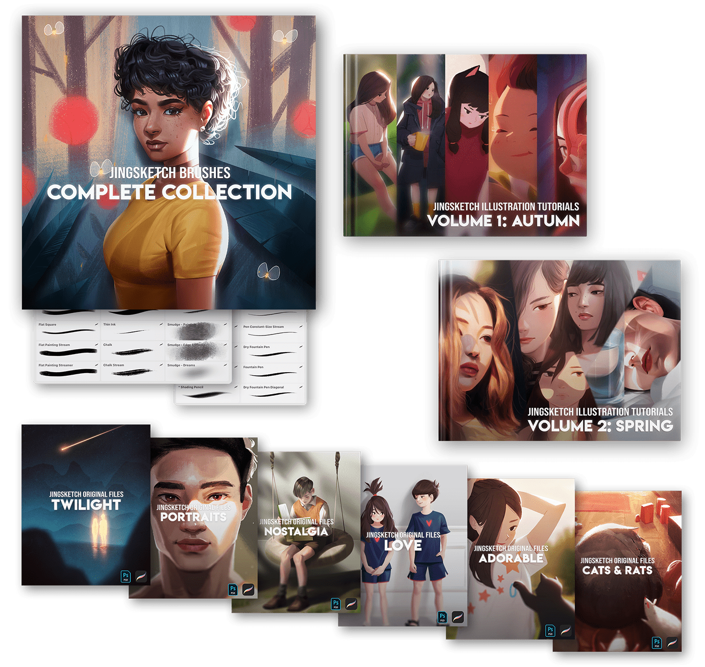 Jingsketch Mini Tutorial Basics + Lighting