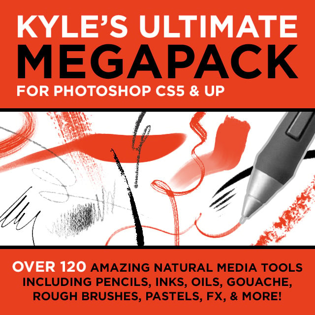 kyle brush megapack free download illustrator