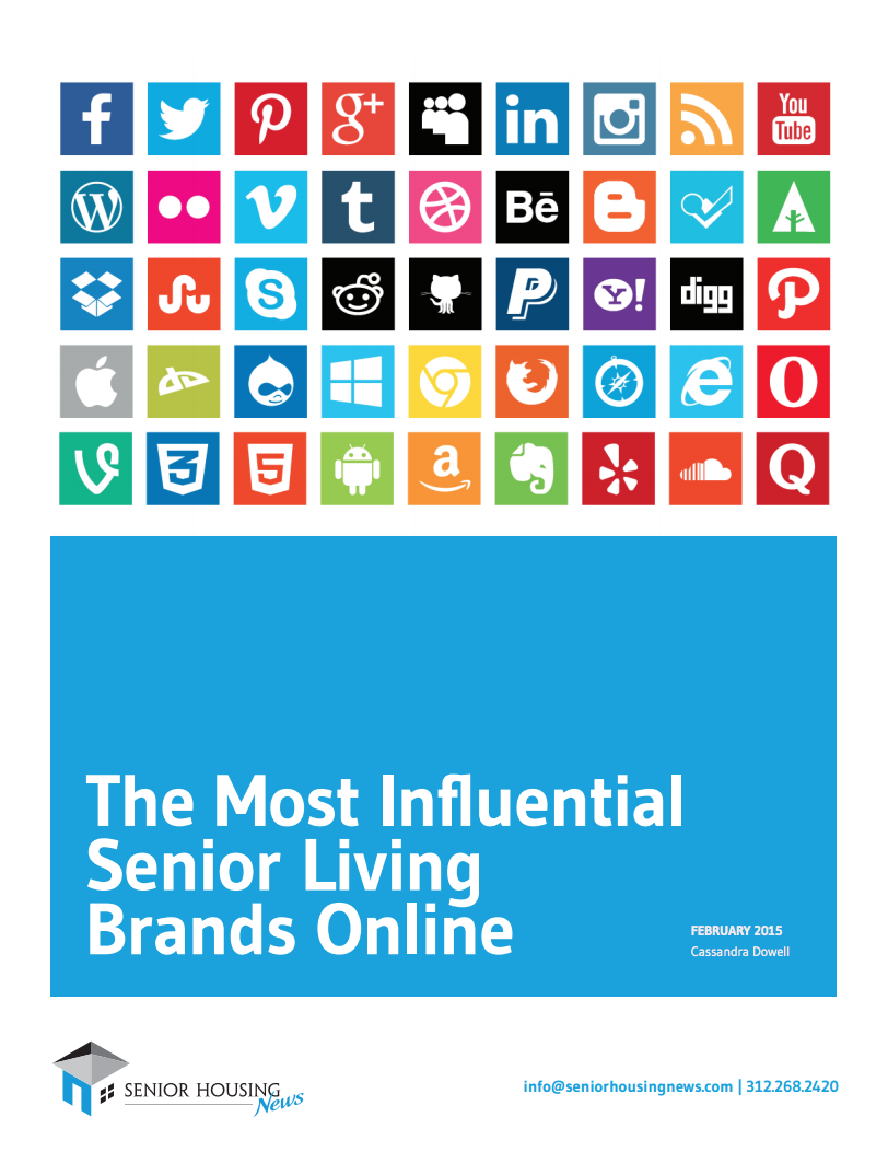 The Most Influential Senior Living Brands Online