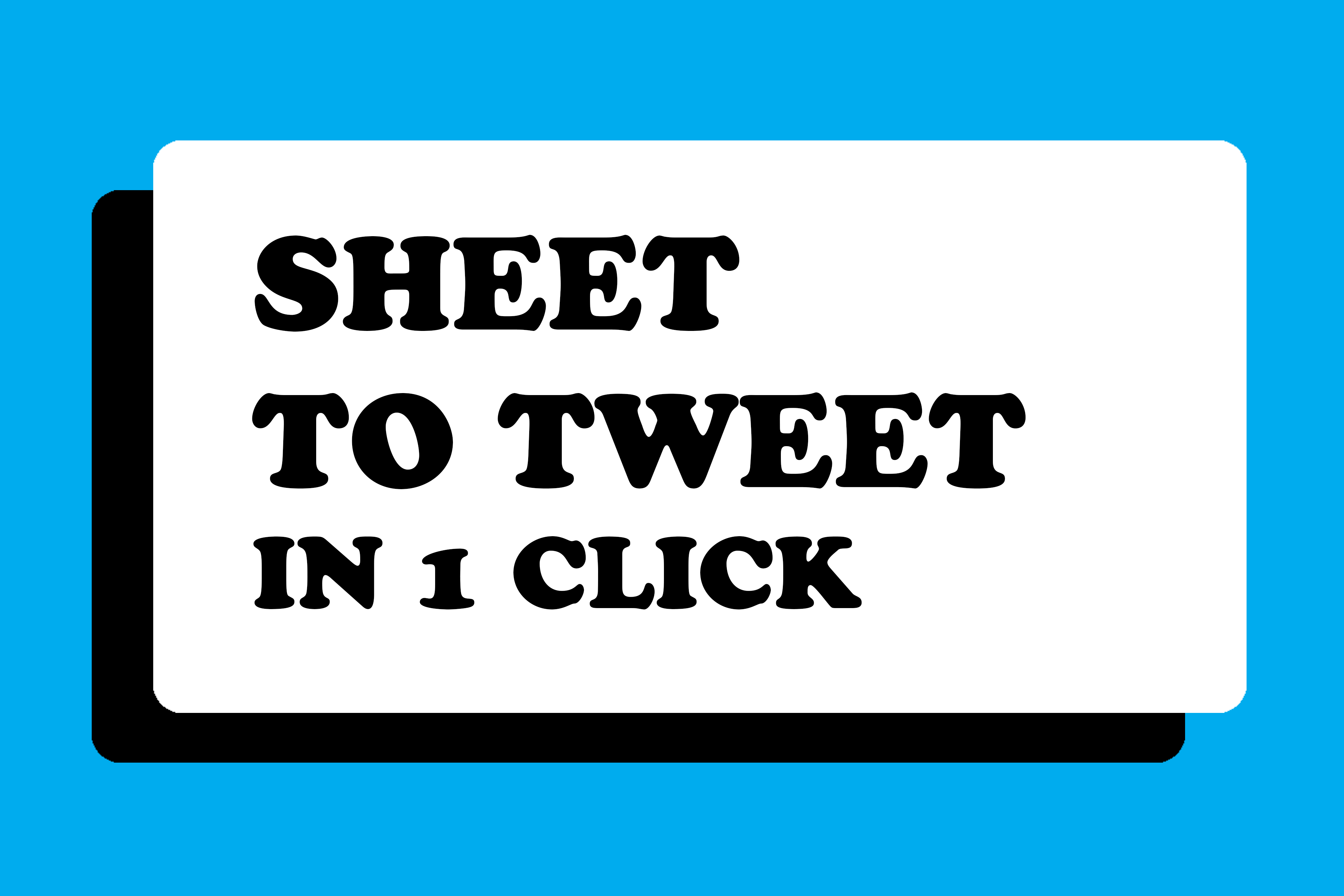 100 Twitter Templates In a Google Sheet