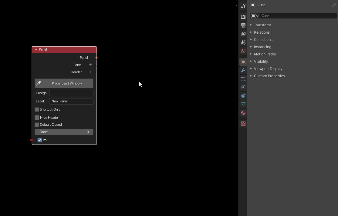 Serpens Blender Visual Scripting Addon