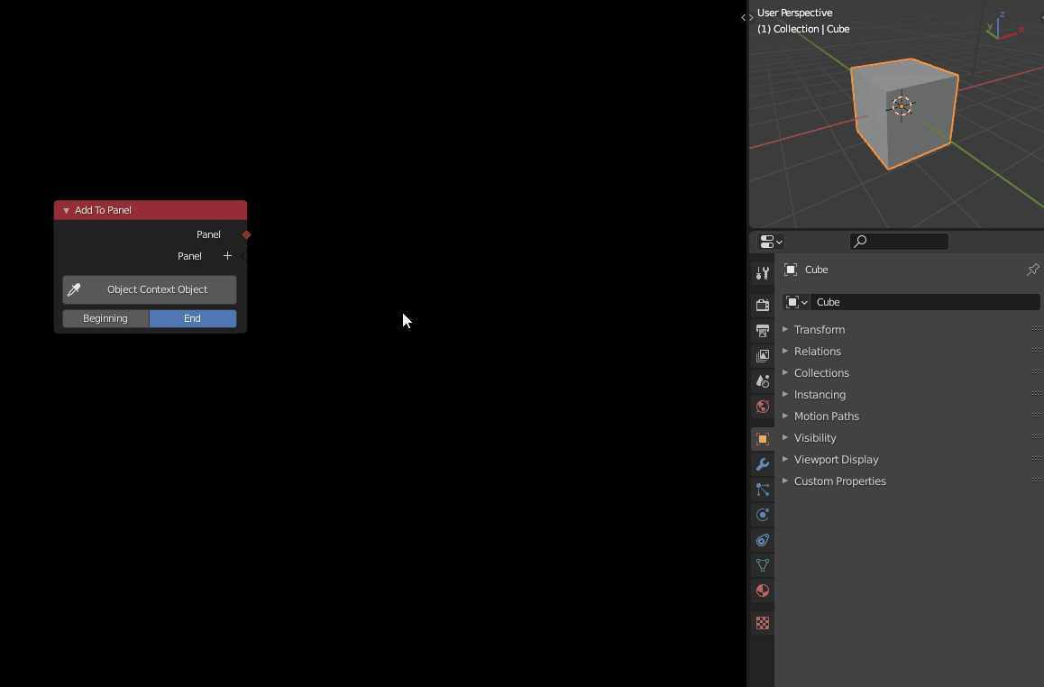 Serpens Blender Visual Scripting Addon