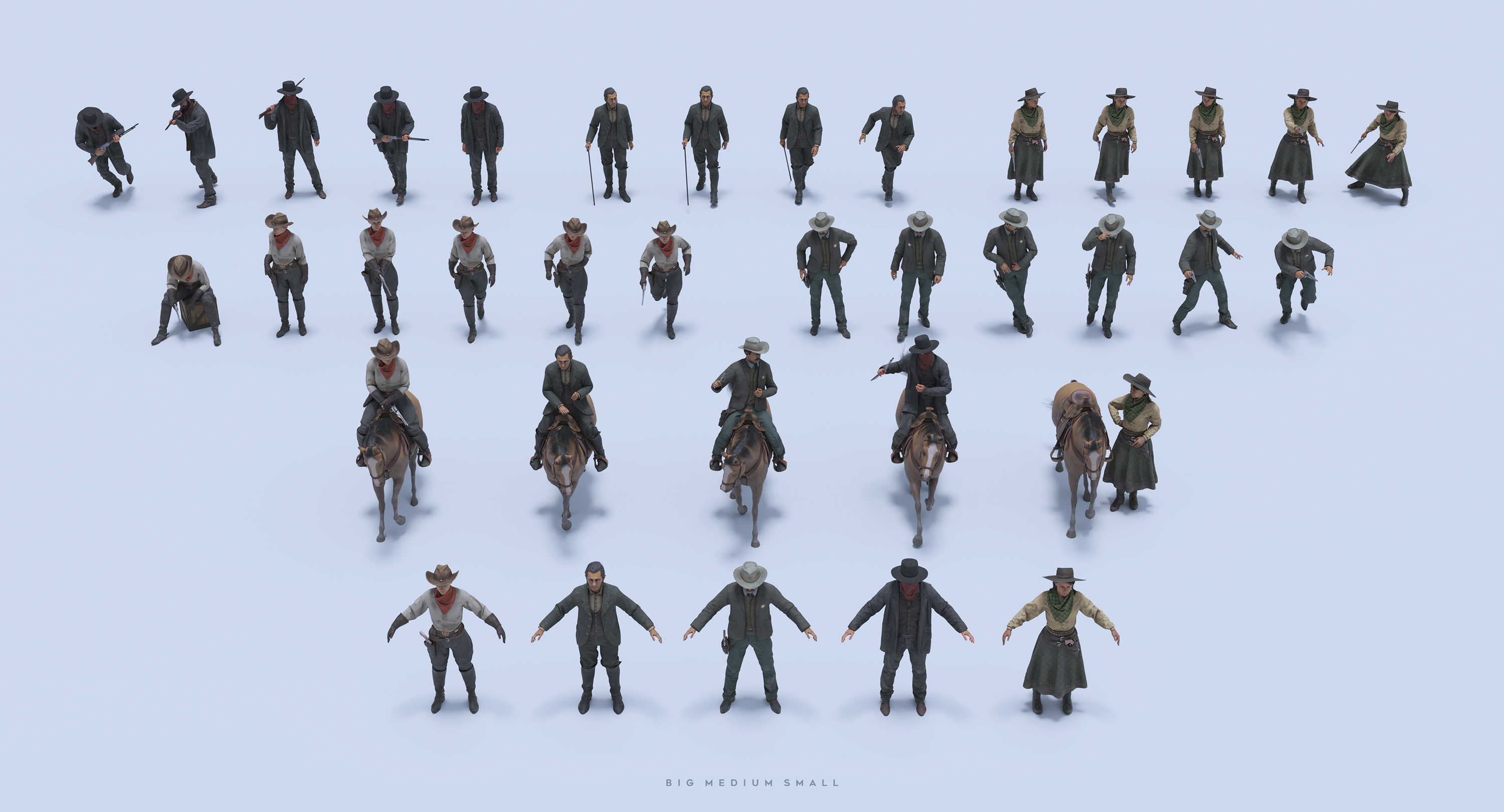 Wild West Collection  BUNDLE