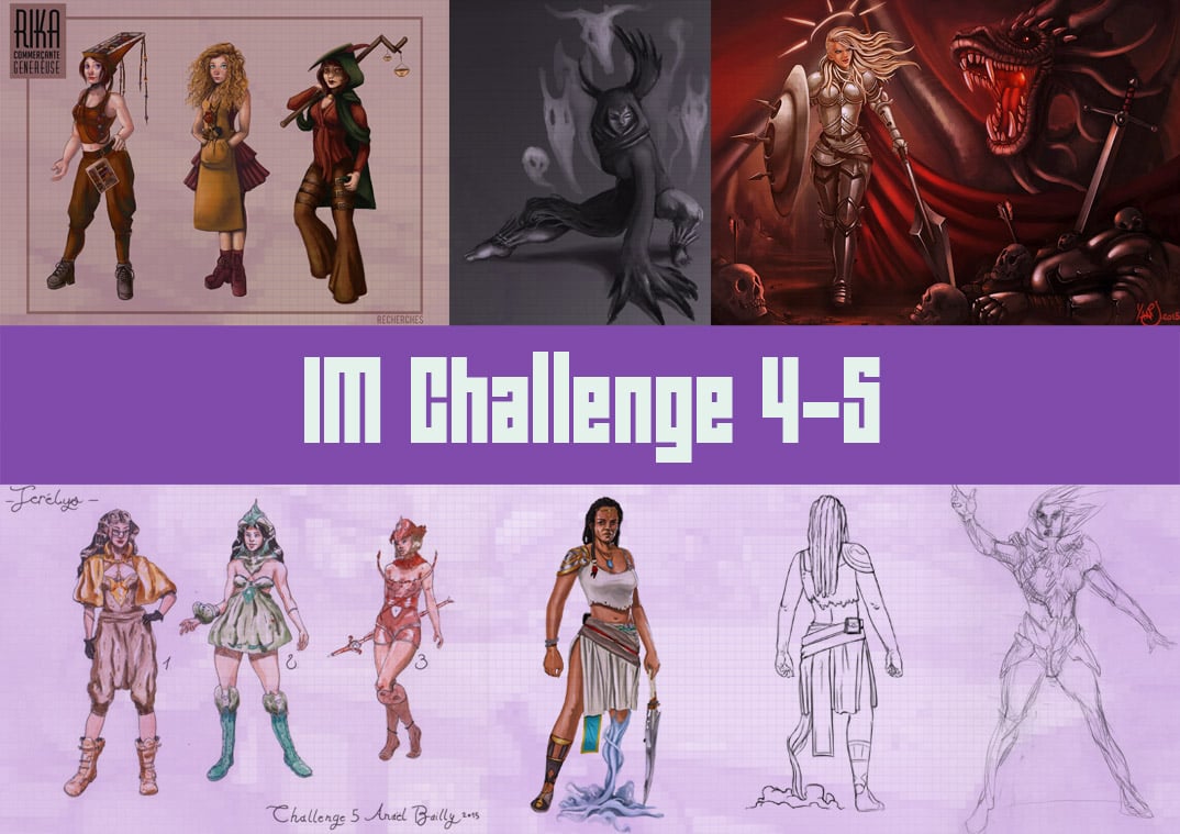 IM Challenge #5 : Personnages féminins - Page 2 BaseChallengeMiniature