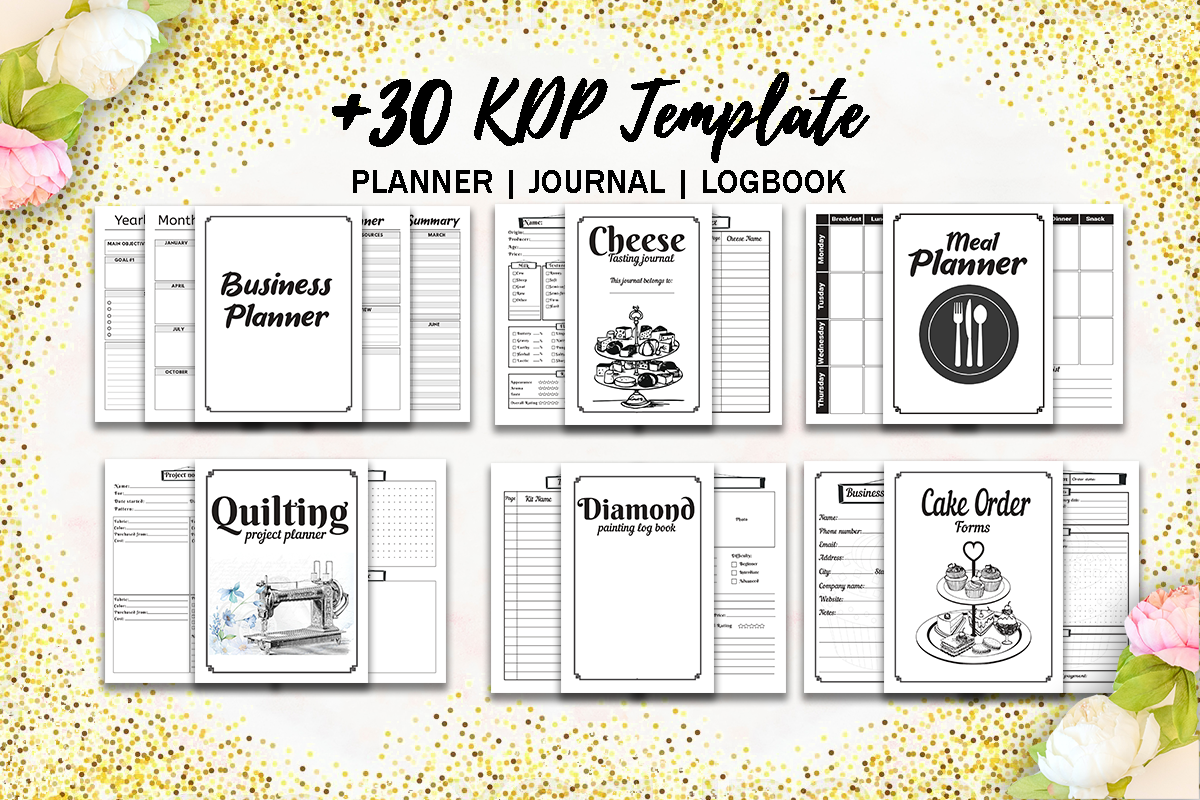 Download Big KDP Bundle, 50 KDP Template Packs (Coloring pages ...