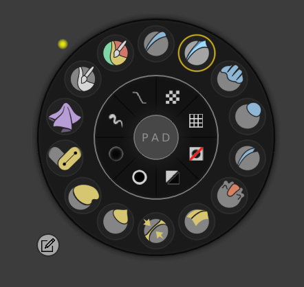 Sculpt Paint Wheel Blender Addon