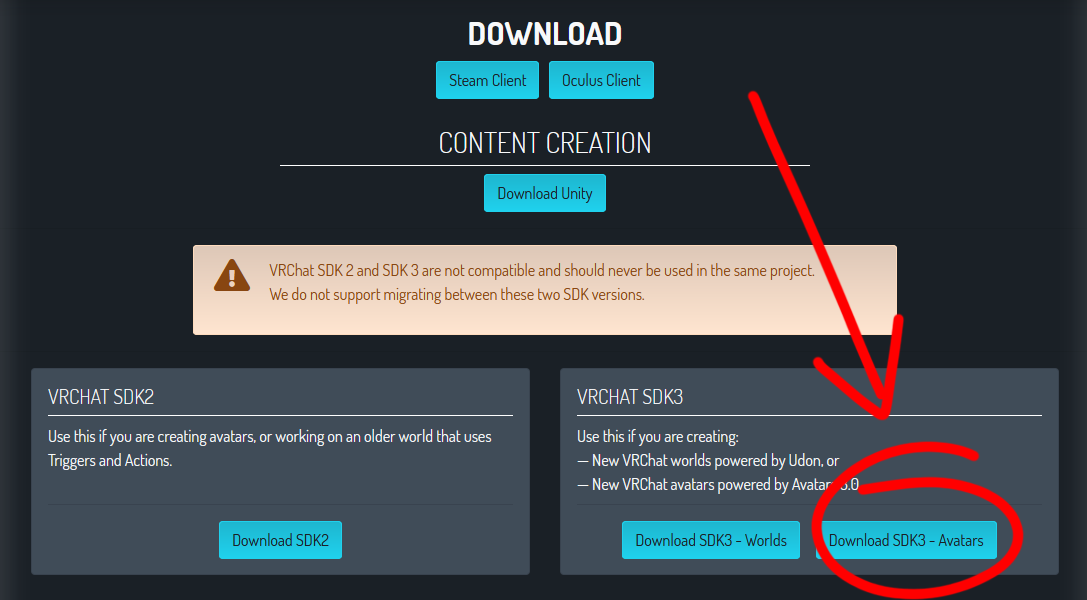 vrchat sdk download link vrchat sdk download link