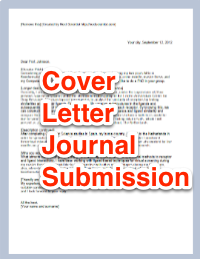 cover letter for journal submission springer sample